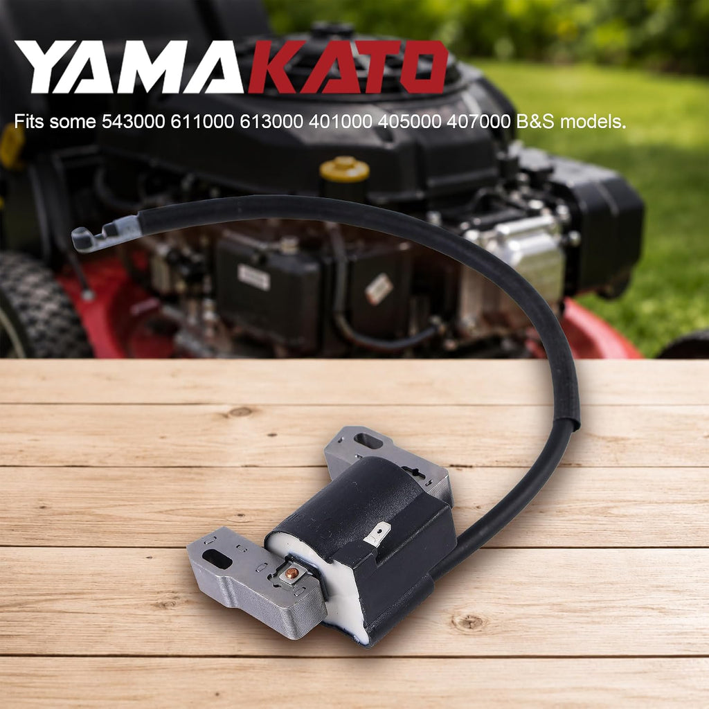 YAMAKATO 592846 799651 Ignition coil for Briggs & Stratton V-Twin Lawnmover