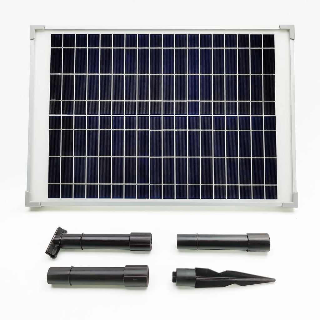 25W Solar Panel with Dry-Run Water Pump KIT (No Backup Battery)