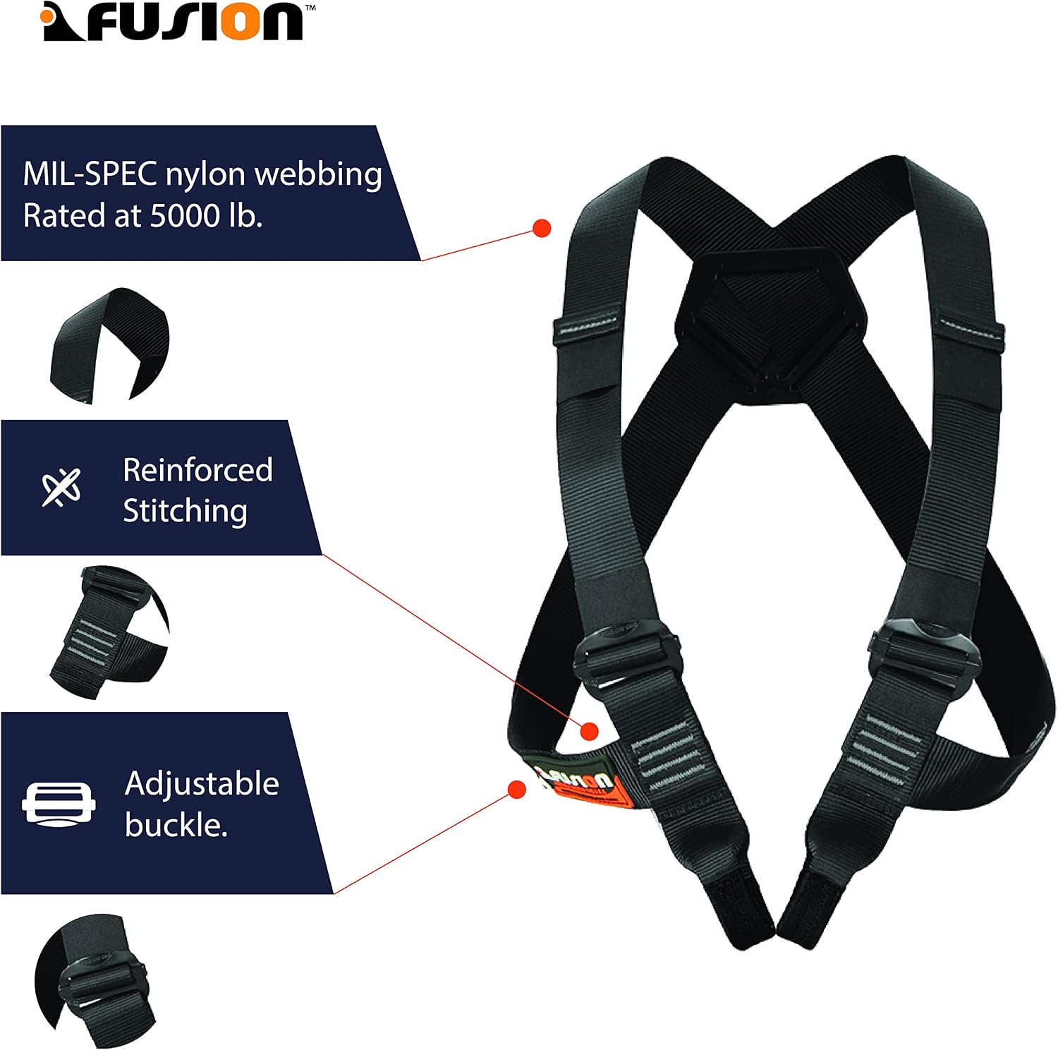 Climb Stika Chest Rescue Zipline Harness 23kN Climbing Harness,Chest harness, UIAA Certificate