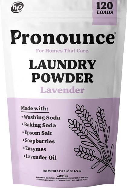 Laundry Detergent Powder Alternative | Cleaner Ingredients. No Harsh Preservatives. Stain + Smell Fighting. With