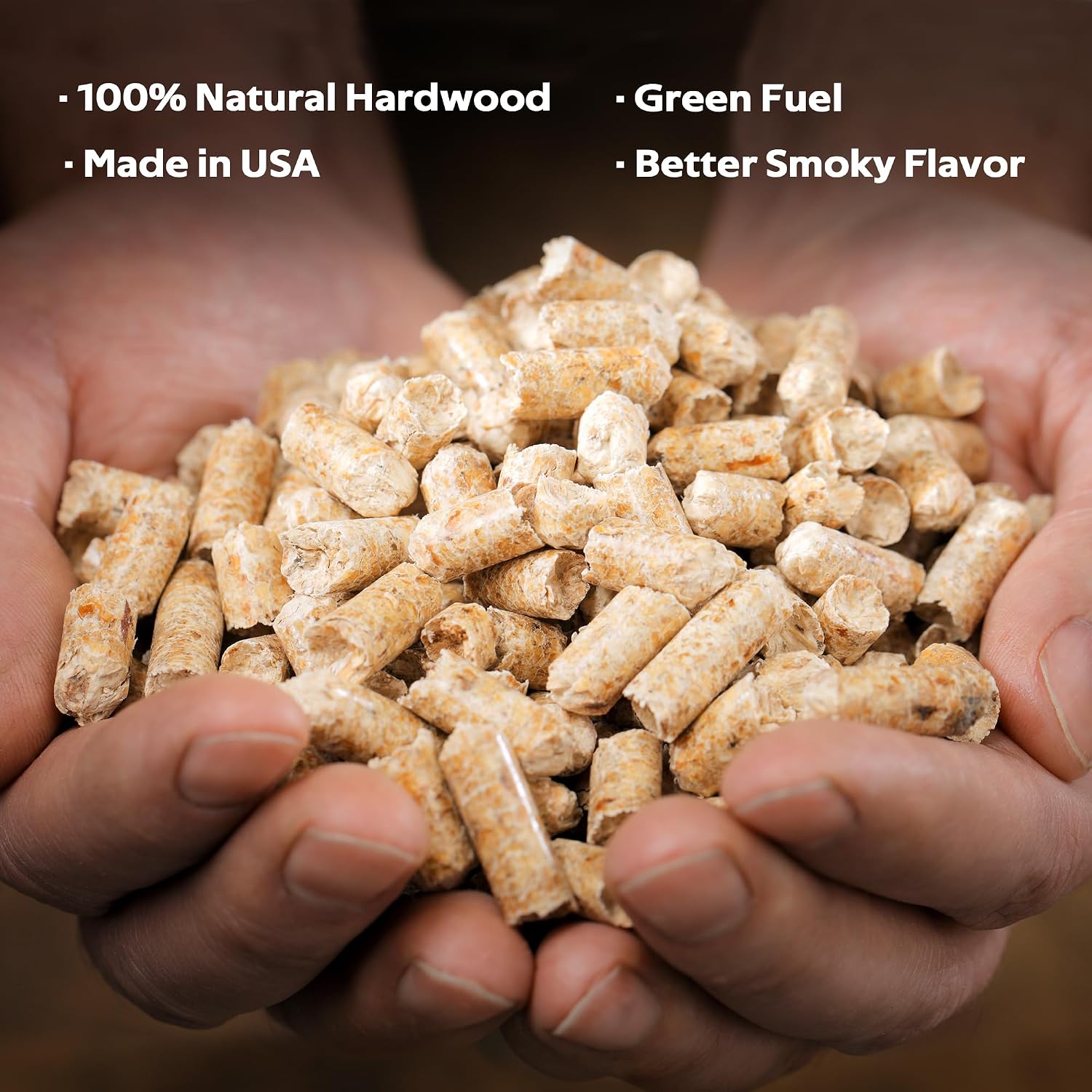 Wood Pellets for Smoker Grill, 100% All-Natural Hardwood Fruitwood Pellet, 20lbs