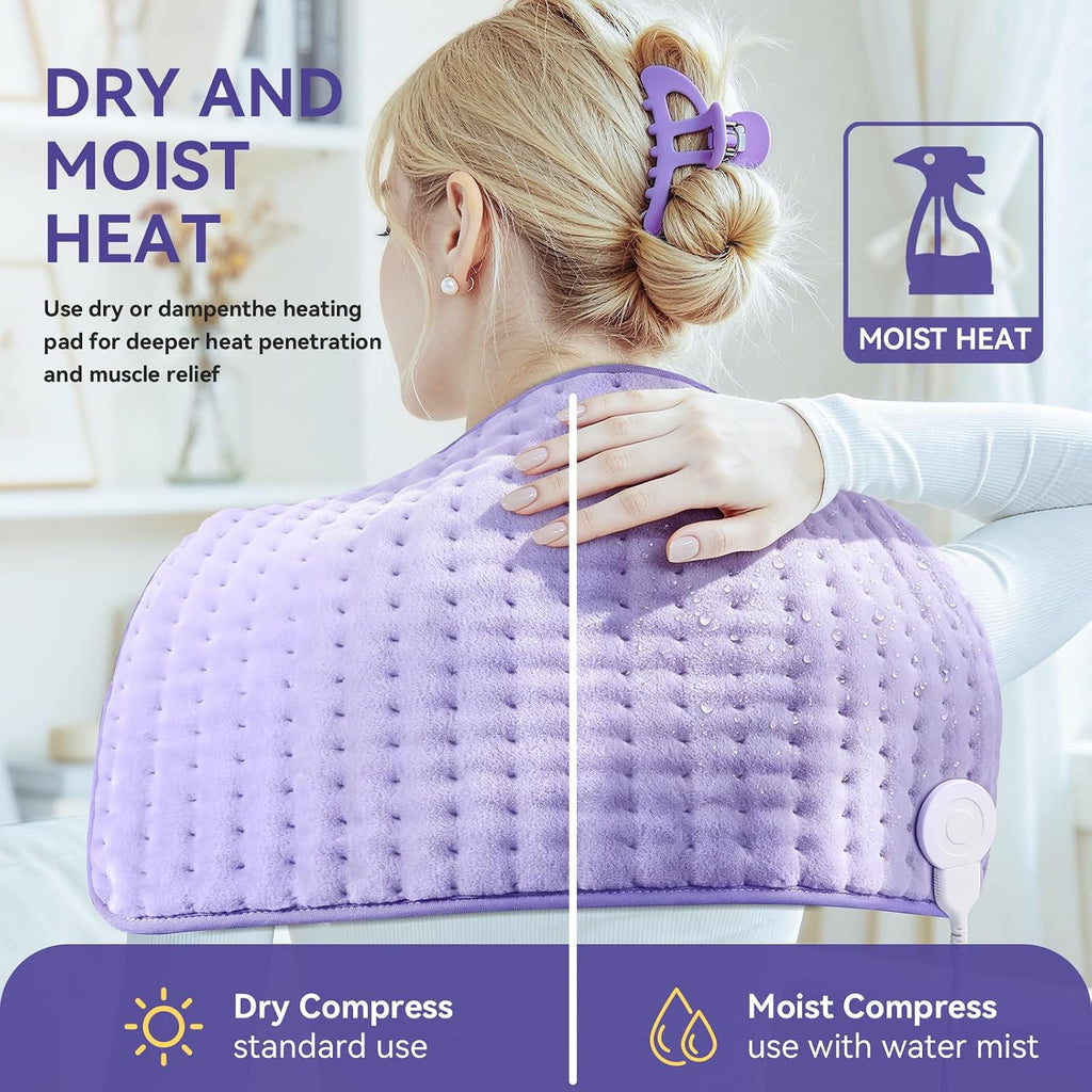 Electric Heating Pad for Back Pain Relief