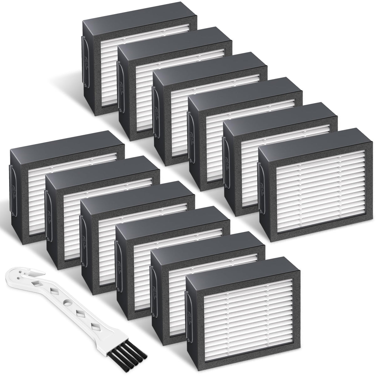 Filters Replacement Fit for i-Robot Roomba E I & J Series,12 Pack
