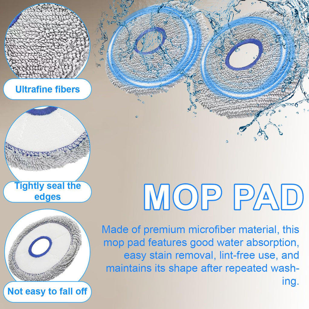 Mop Pad Accessories for Dreame X60 Max Ultra Complete Vacuum Cleaner