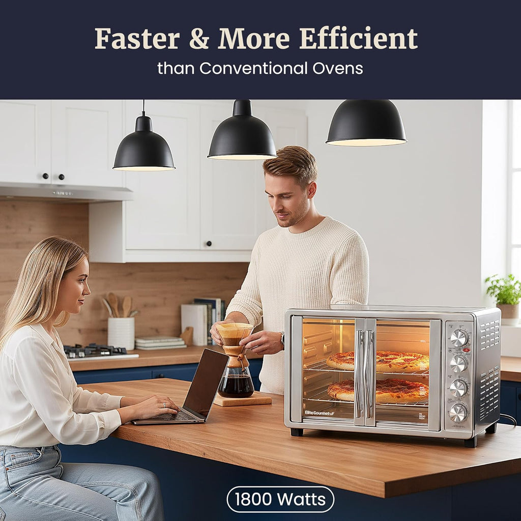 ETO4510B# French Door Convection Oven 47.5Qt, Stainless Steel
