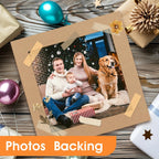 100 Pack 12x12 In Corrugated Cardboard Sheets, Flat Square Cardboard