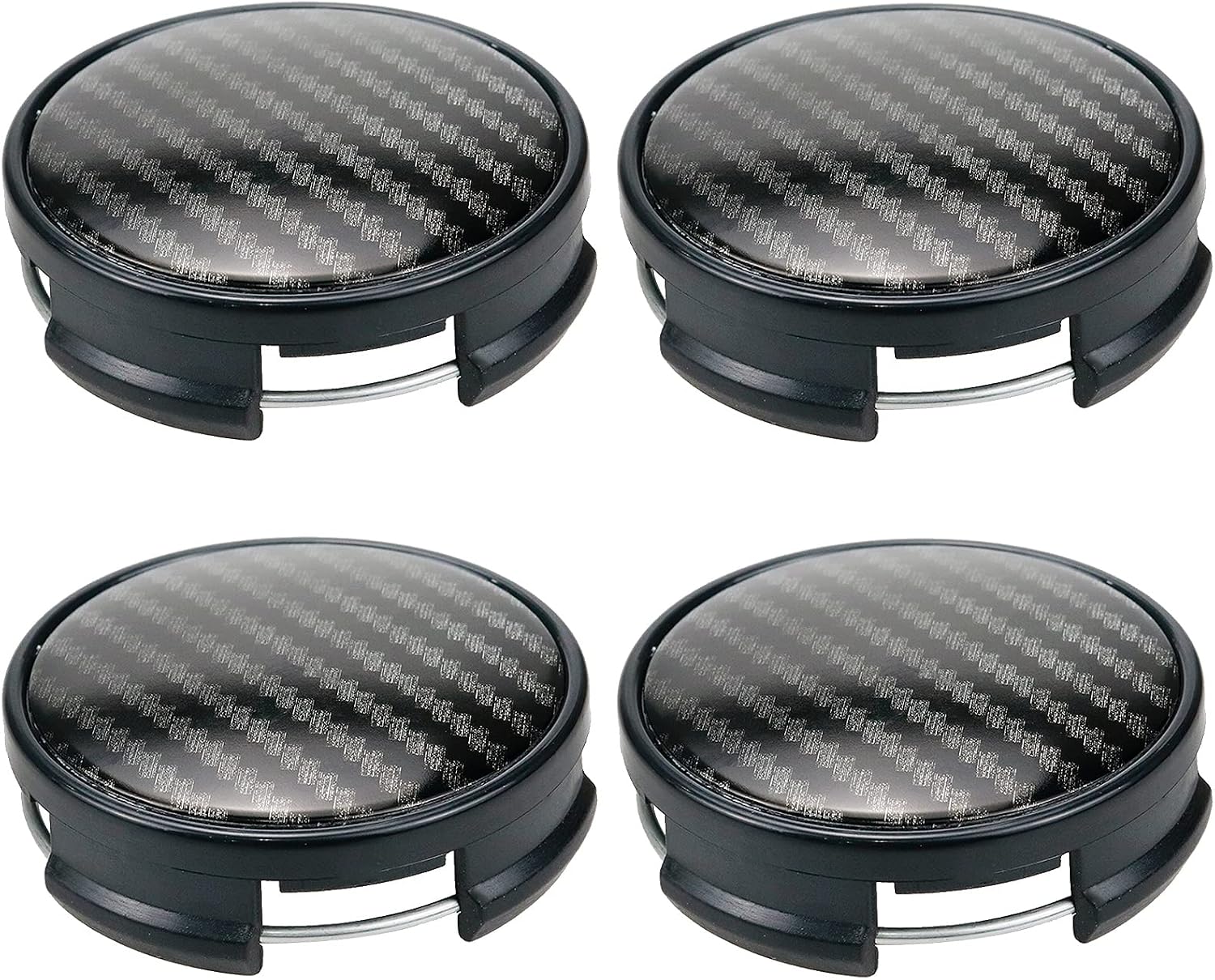 4PCS Wheel Center Caps, 62mm Wheel Rim Hub Center Covers | ABS Snap-in Vehicle Center Covers 63mm Lug to Lug