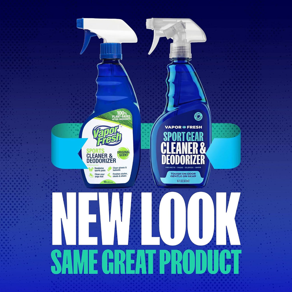 Sports Gear Cleaner and Deodorizer Spray, 16oz (1 Pack)