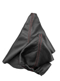 Compatible with Corvette C6 2005-2013 Leather AUTO Shift E-Brake Boot Cover