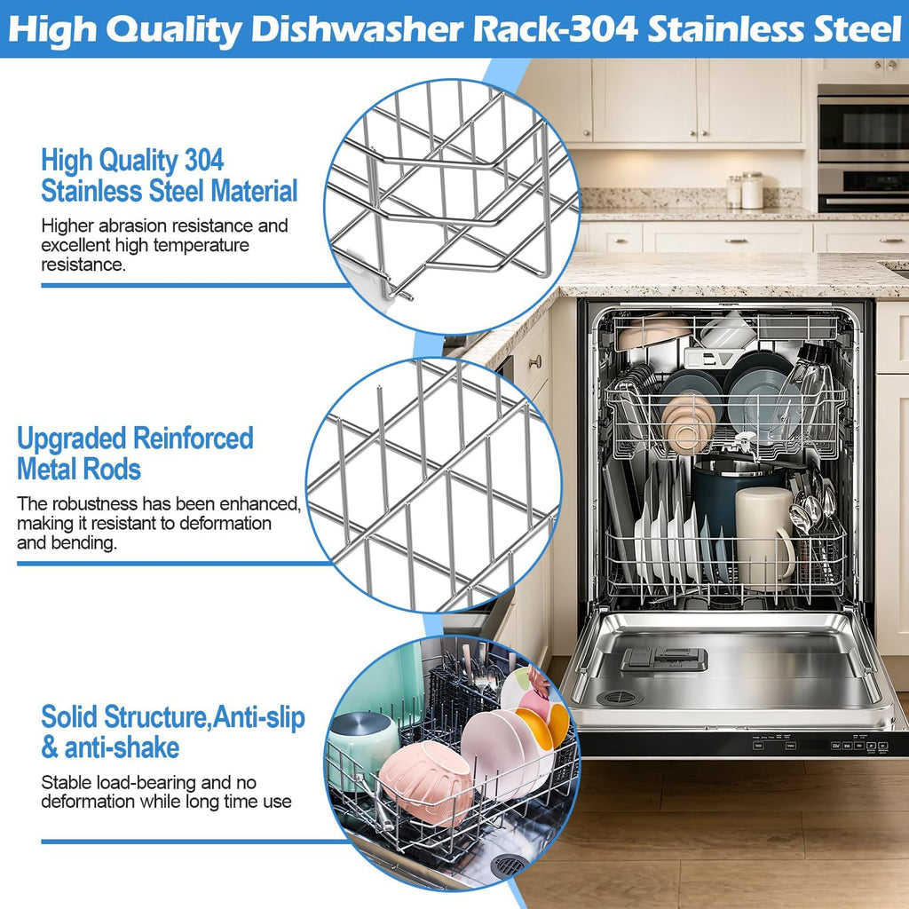 W11527890 Dishwasher Rack Replacement for Whirlpool Dishwasher Rack Parts