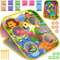 Bean Bag Toss Game for Kids - Cornhole Board Outdoor Toys for Toddlers -Party Activities Carnival Outside Yard