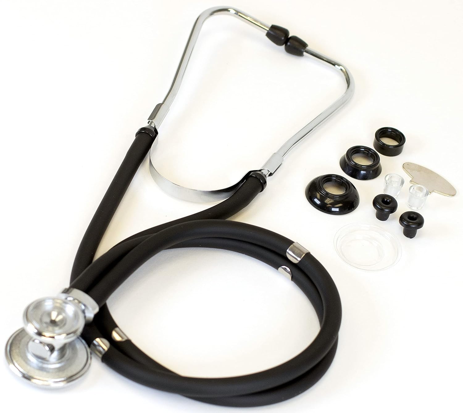 DS-9295-BK 30" Sprague Rappaport Style Stethoscope for Doctors, Nurses and Medical Students, First Aid Professional