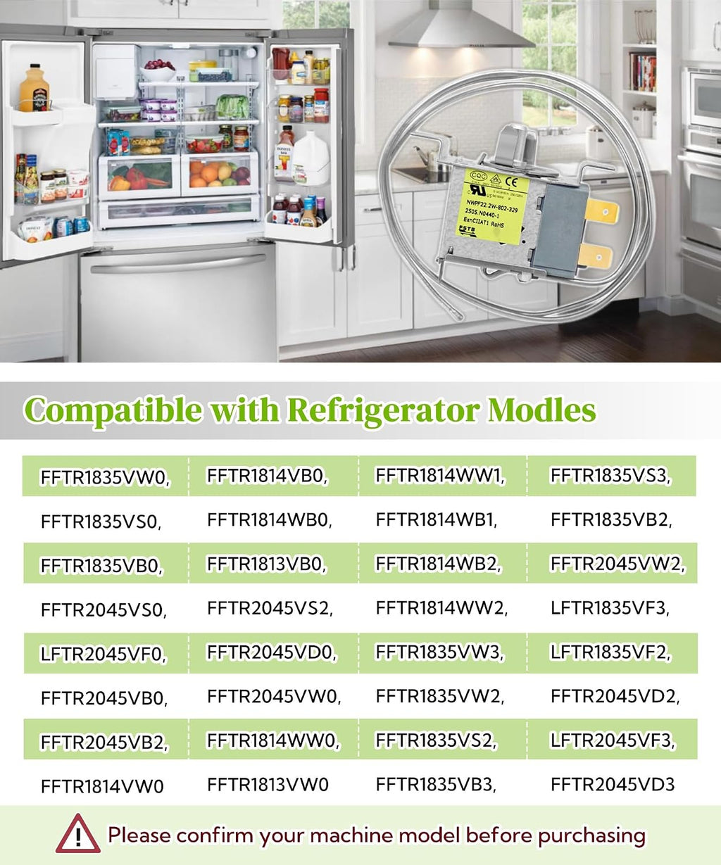 5304522330 Refrigerator Temperature Control Thermostat Replacement