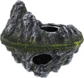Aquarium Floating Island Decoration - Fish Tank Hideout Interactive Toy for Betta Fish Goldfish Shrimps Hermit Crabs