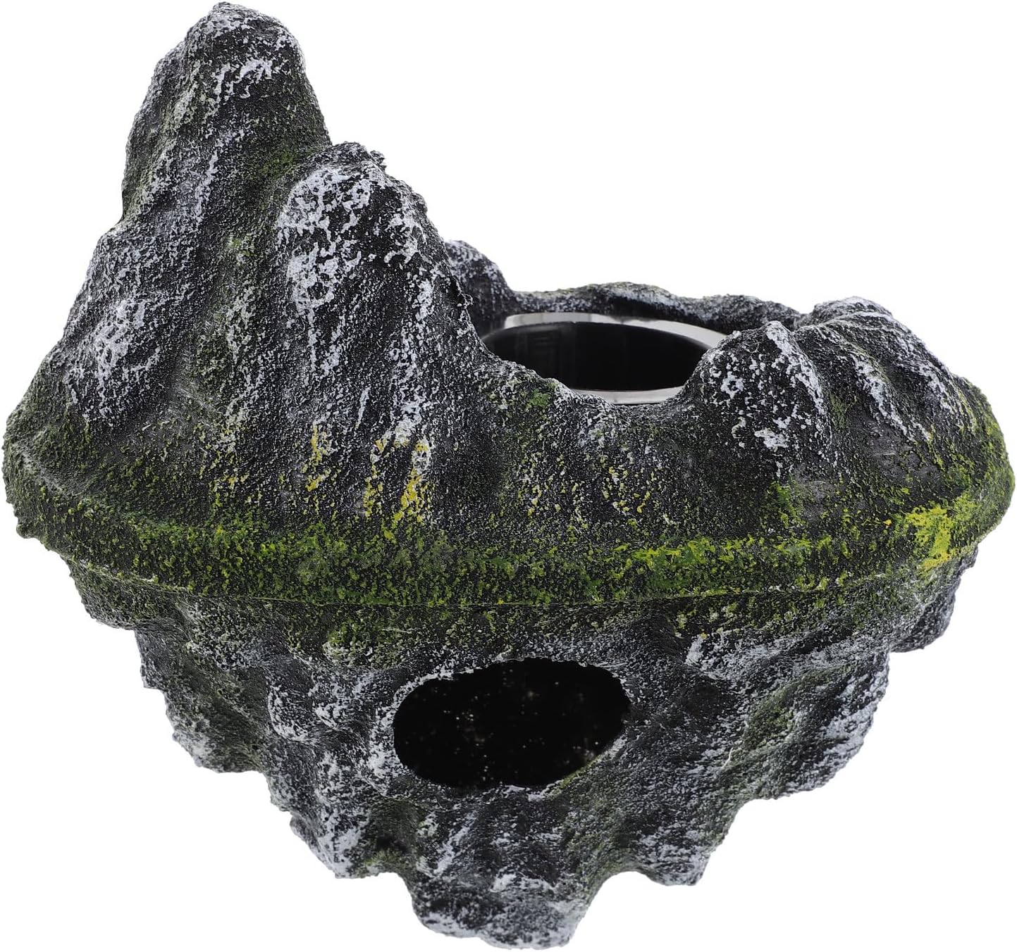 Aquarium Floating Island Decoration - Fish Tank Hideout Interactive Toy for Betta Fish Goldfish Shrimps Hermit Crabs