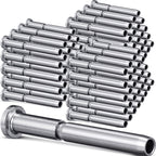 80 Pack 3/16" Stainless Steel Cable Railing Hardware Kit, Silver