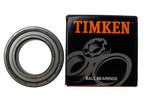 TIMKEN 6008-ZZ 2PACK Double Metal Seal Bearings 40x68x15mm, Pre-Lubricated and Stable Performance and Cost Effective, Deep Groove Ball Bearings
