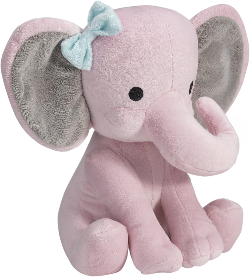 Twinkle Toes Pink Elephant Plush, Hazel, 1 Count (Pack of 1)