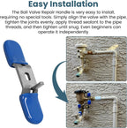 Rk34-Bvhd 3/4" Inch Ball Valve Handle Replacement