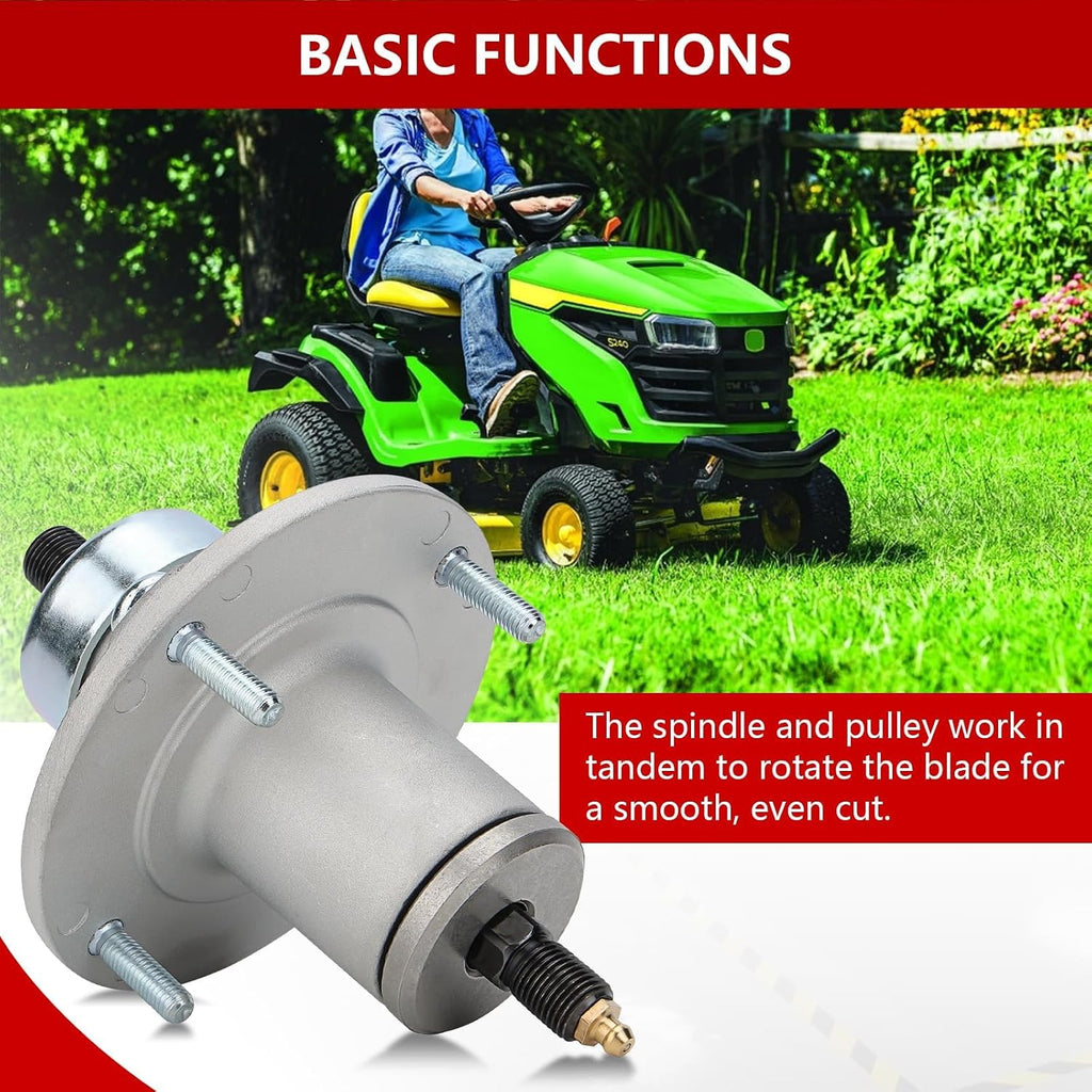 AM137483 Mower Blade Spindle Assembly for John Deere X300 X350 Z200 Series