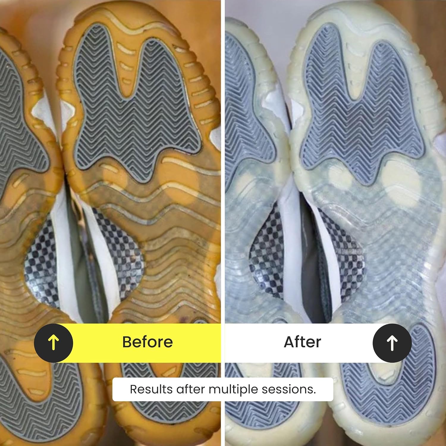 Sole Bright 3.9 oz, White Sole Shoe Cleaner, Effectively Removes Yellowing and Restores Original Look - Shoe Sole