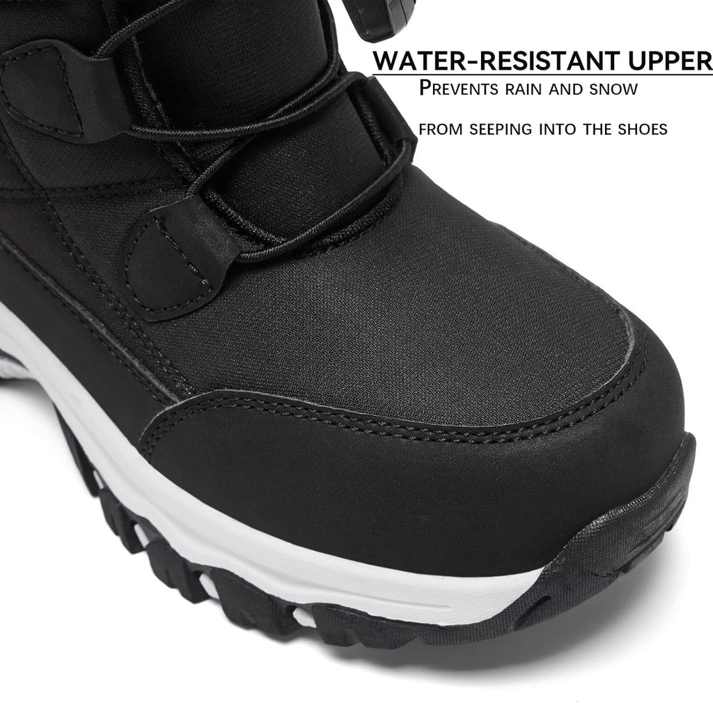 Women's Warm Winter Boots Waterproof Comfortable Snow boots for Cold Weather Mid Calf Insulated shoes