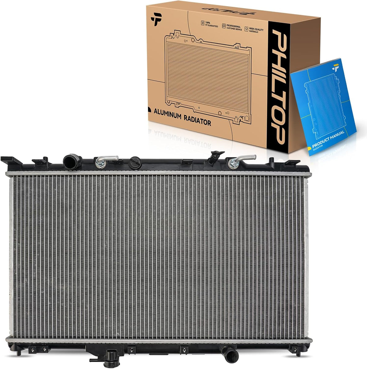 PHILTOP CU2443 Vehicle Replacement Engine Radiator for CR-V, Element