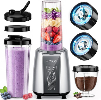 Smoothie Blender, 1000W, Blenders Smoothies and Shakes, Frozen Drinks | 13-in-1 Kitchen Smoothie Maker and Grinder