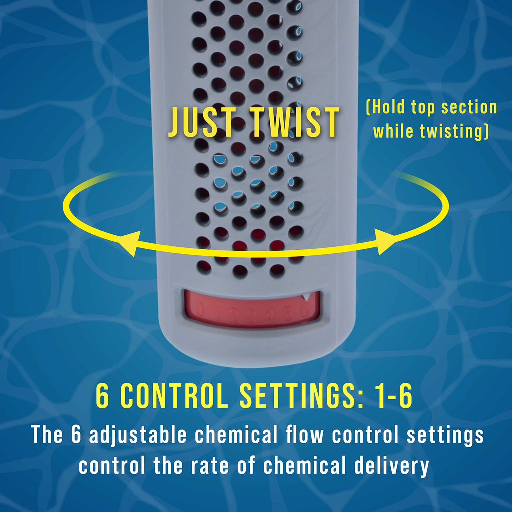 Floating Spa, Hot Tub & Small Pool Chlorine and Bromine