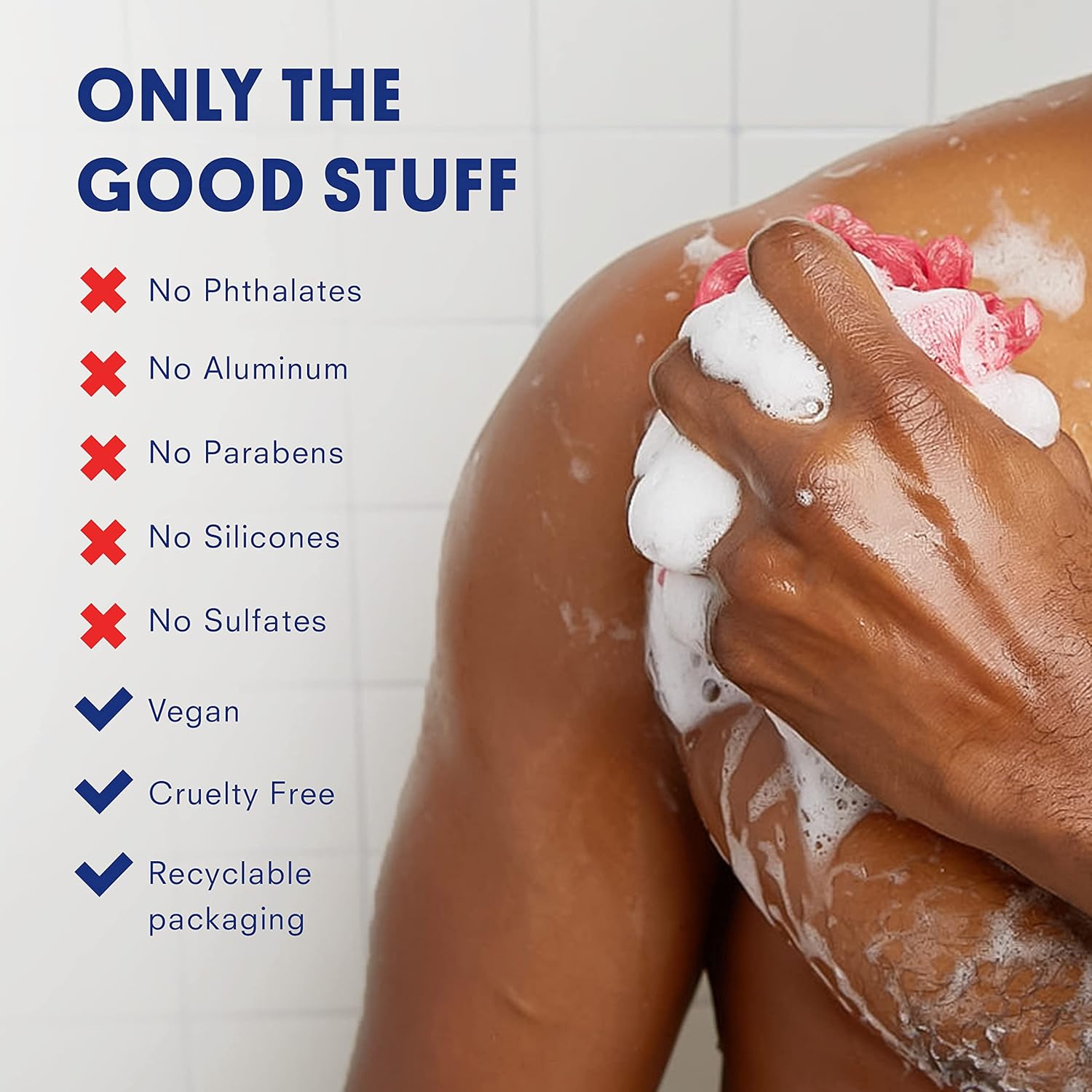 Body Wash for Men and Women, Hydrating Daily Cleanser with Citrus + Eucalyptus Scent, Moisturizing Shower Gel