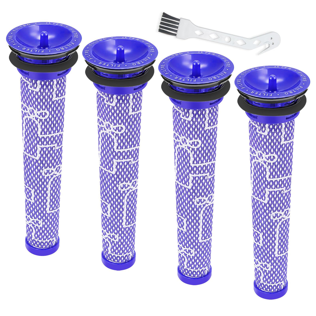 wipenow Replacement Filter Compatible with Dyson V6, V7 (SV11), V8 (SV10)