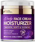 Face Moisturizer - Collagen | Retinol | Hyaluronic Acid | Vits C & E, 1.7oz | Day & Night Face Cream - Smooth, Soft &