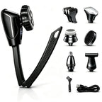 6-in-1 Back Shaver for Men, Body Groomer, Foldable Handle