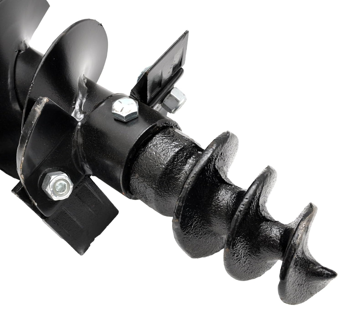 Heavy Duty Post Hole Digger Auger Bit, 6 Inch x 48 Inch, for 3-Point Attachment
