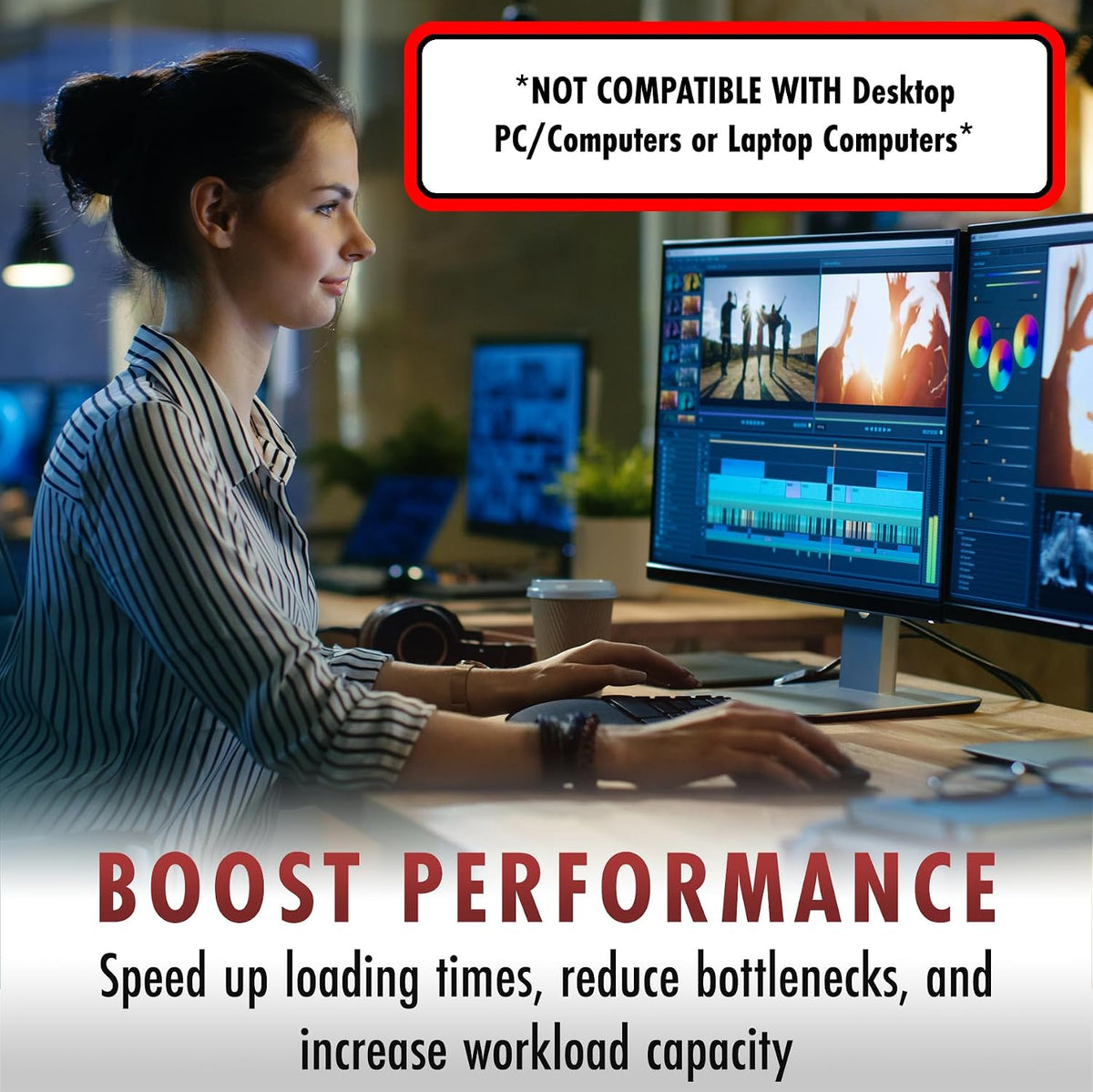 A-Tech Server 64GB Kit (4x16GB) DDR4 2133MHz PC4-17000 ECC UDIMM 2Rx8 Dual Rank 1.2V ECC Unbuffered DIMM 288-Pin Server & Workstation RAM Memory Upgrade Modules (A-Tech Enterprise Series)