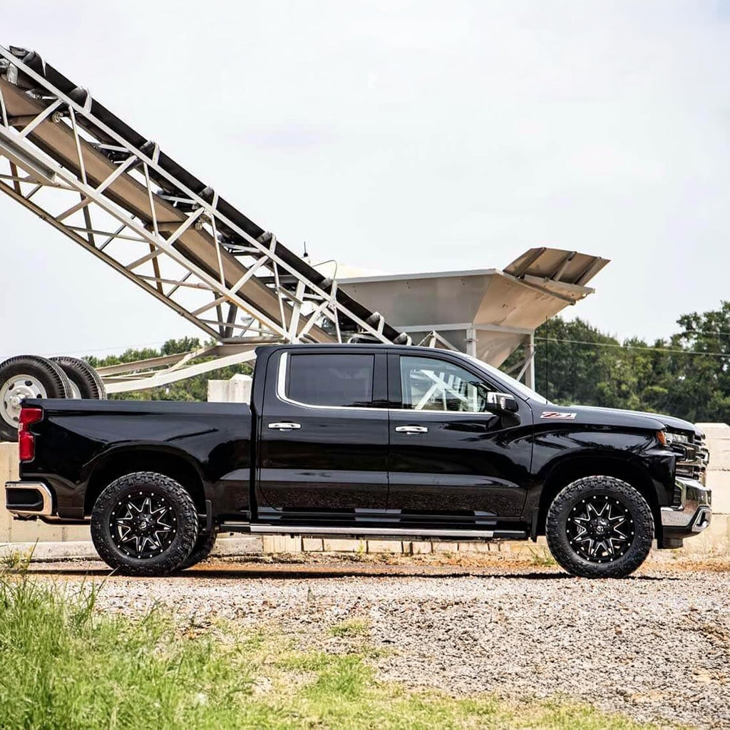 Rough Country 2" Leveling Kit with N3 Struts for Chevy Silverado & GMC Sierra 1500 (2019-2025) - Increase Ground Clearance, Front-to-Rear Leveling