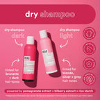 Dry Shampoo Light 1.7 oz | Oil Absorb + Root Refresh Blonde/Grey Tones