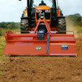 3-Point 42" Rotary Tiller Attachment for Cat 1 Tractor, 540 RPM PTO Driven, 3-Speed Adjustable Depth up to 3/4/5