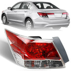 Tail Light Fits 2008-2012 Honda Accord Sedan Driver Left Side Assembly