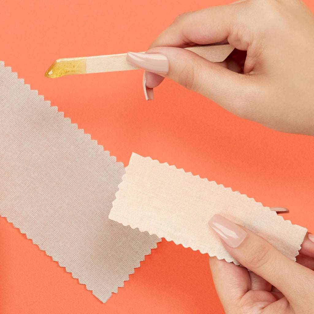Waxing Strips for Hair Waxing/Hair Removal, Small Natural Muslin Strips, 100 Ct (1.75 in x 4.5 in) Small