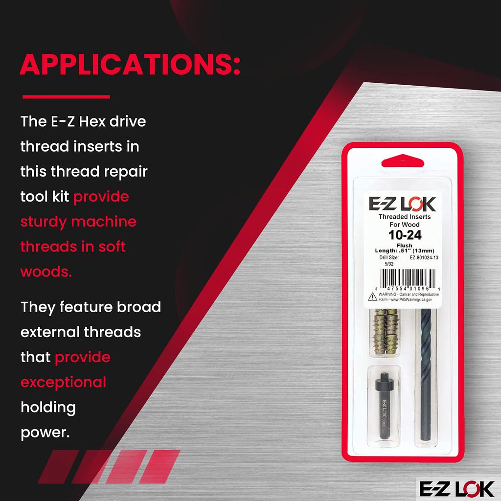 E-Z LOK Thread Repair Kit, 10-24