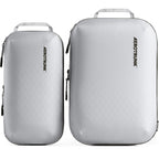 Ultralight Compression Packing Cubes for Travel, 3-Pack, Grey