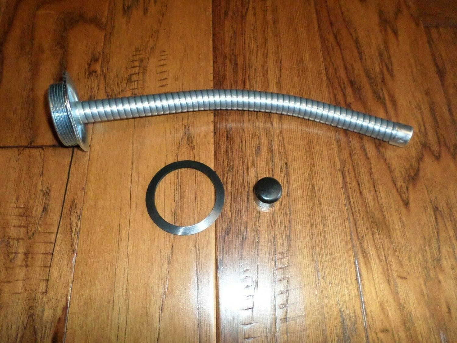 Military Jerry CAN Gas Nozzle SPOUT 5 GAL Flexible Metal CAN NOT Included