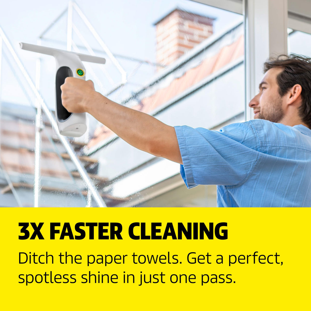 WV 2 Universal Cordless Window Vacuum Squeegee