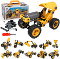 10-in-1 Motorized STEM Building Toys for Kids Ages 5+