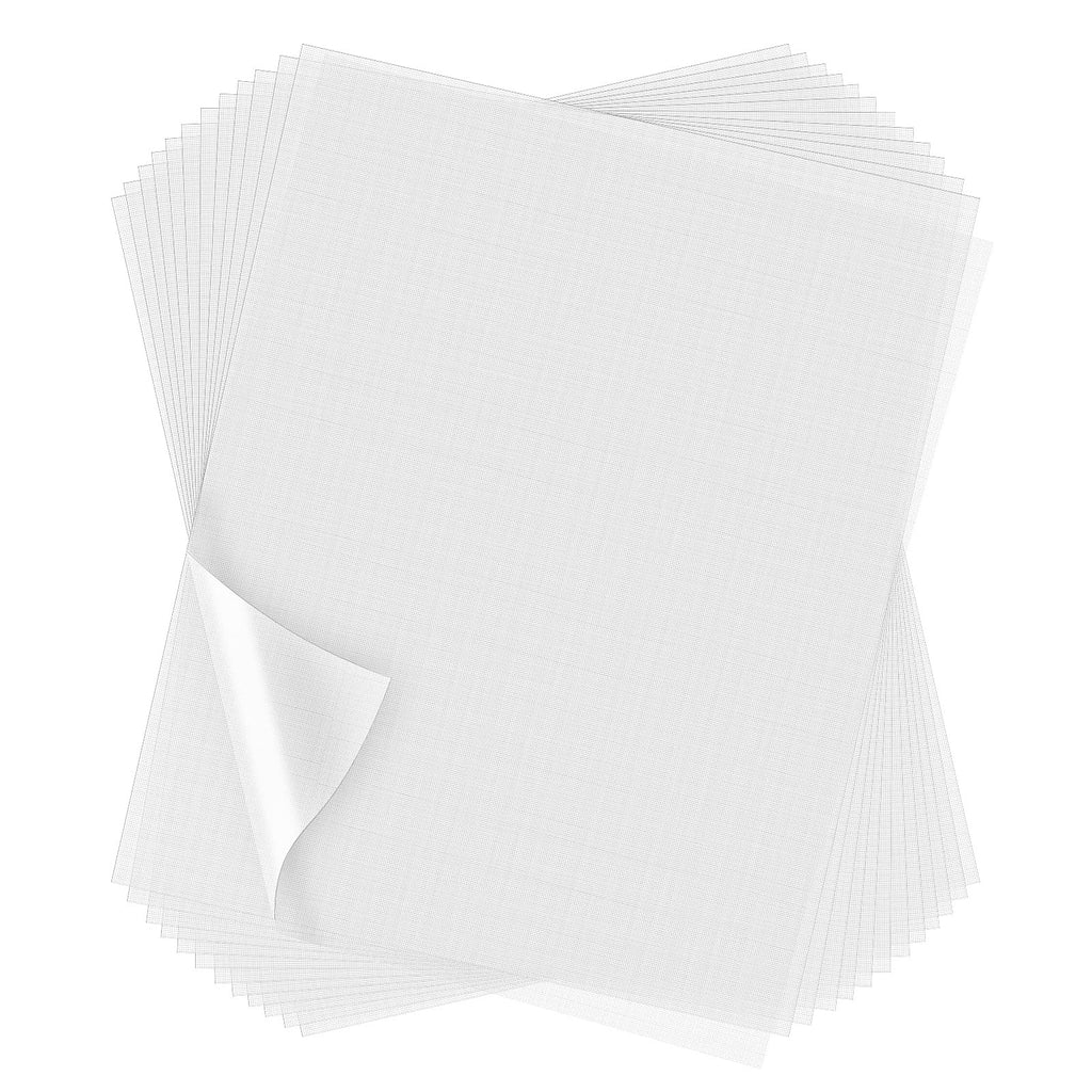 100 Sheets 12 x 10 Inch Water Soluble Stabilizer for Embroidery