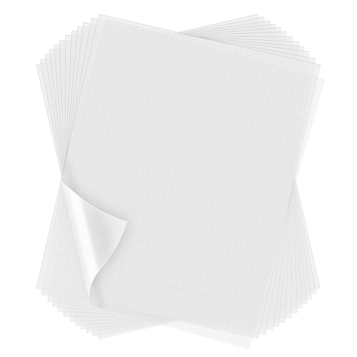 100 Sheets 12 x 10 Inch Water Soluble Stabilizer for Embroidery