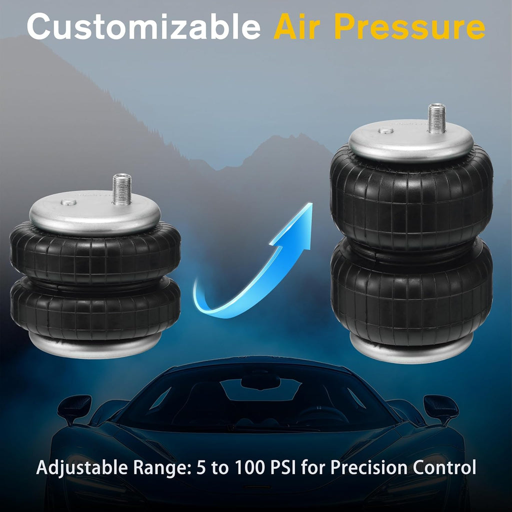 Rear Air Spring Bags Suspension Kit for Toyota Tacoma Prerunner