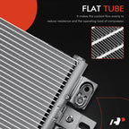 A-Premium Air Conditioning Condenser Compatible with Ford