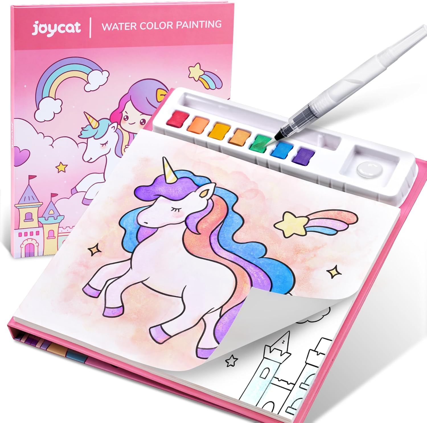 Paint with Water Coloring Books for Toddlers (Magical Pony) | Watercolor Painting Set for Kids Ages 3-5 & 4-8, Arts &
